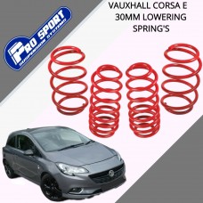 ProSport 30/20mm Lowering Springs for Vauxhall Corsa E 